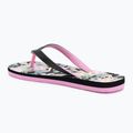 ROXY Tahiti VII infradito per bambini nero/rosa stencil 3