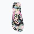 ROXY Tahiti VII infradito per bambini nero/rosa stencil 5