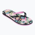 ROXY Tahiti VII infradito per bambini nero/rosa stencil