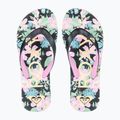 ROXY Tahiti VII infradito per bambini nero/rosa stencil 2