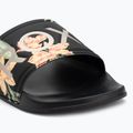 Infradito ROXY Slippy II da donna, stampa nero/verde 7