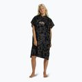 Poncho da bagno donna Billabong Asciugamano con cappuccio nero ciottoli