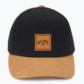 Berretto da baseball Billabong Stacked Trucker nero/tan da uomo 2