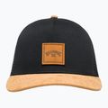 Berretto da baseball Billabong Stacked Trucker nero/tan da uomo 2