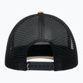 Berretto da baseball Billabong Stacked Trucker nero/tan da uomo 3