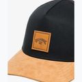 Berretto da baseball Billabong Stacked Trucker nero/tan da uomo 4