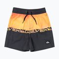 Pantaloncini da bagno Quiksilver Everyday Straight Volley 12" corallo infuocato wordblock da bambino