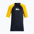 Maglietta da bagno Quiksilver Everyday UPF50 dark navy/solar power per bambini