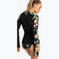 Donna nuoto manica lunga ROXY Zip Lycra antracite isola fuga 2