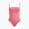 Costume intero da donna ROXY Solid Beach Classics Bandeau heather rose