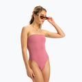Costume intero da donna ROXY Solid Beach Classics Bandeau heather rose 2