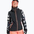 Giacca da snowboard donna ROXY Free Jet true black/big flower