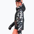 Giacca da snowboard donna ROXY Free Jet true black/big flower 5
