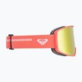 Maschera da snowboard donna ROXY Storm W coral chic/clux ml orange 3