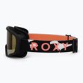Maschera da snowboard per bambini ROXY Missy big flowers/clux ml orange 4