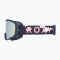 Maschera da snowboard per bambini ROXY Missy big flowers/clux ml orange 8