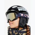 Maschera da snowboard per bambini ROXY Missy big flowers/clux ml orange 12