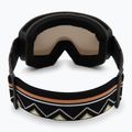 Maschera da snowboard donna ROXY Izzy black/clux ml silver 3