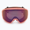 Maschera da snowboard da donna ROXY Izzy coral chic/clux ml l purple 2