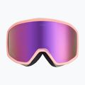 Maschera da snowboard da donna ROXY Izzy coral chic/clux ml l purple 2