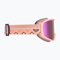 Maschera da snowboard da donna ROXY Izzy coral chic/clux ml l purple 3