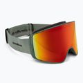 Maschera da snowboard uomo Quiksilver Storm MG dark ivy/clux ml red 2