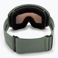 Maschera da snowboard uomo Quiksilver Storm MG dark ivy/clux ml red 6