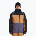 Giacca da snowboard uomo Quiksilver Sycamore Block 20K dark ivy