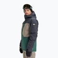 Giacca da snowboard da uomo Quiksilver Dawson trekking green 4