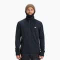 Felpa da uomo per snowboard Quiksilver Steep Point Full Zip Fleece true black