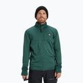 Felpa da snowboard uomo Quiksilver Steep Point Full Zip Fleece trekking green