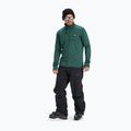 Felpa da snowboard uomo Quiksilver Steep Point Full Zip Fleece trekking green 2