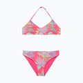 Costume da bagno due pezzi bambino ROXY Aquarella Tri Bralette Set sangria sunset