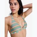 Parte superiore del costume da bagno ROXY Ocean Dreamer Fixed Tri oil green say it with stripes 4