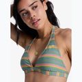 Parte superiore del costume da bagno ROXY Ocean Dreamer Fixed Tri oil green say it with stripes 5