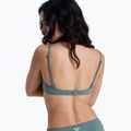 Parte superiore del costume da bagno ROXY Solid Essentials Wrap Bralette agave green 3