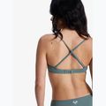 Parte superiore del costume da bagno ROXY Solid Essentials Wrap Bralette agave green 4