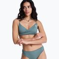 Parte superiore del costume da bagno ROXY Solid Essentials Wrap Bralette agave green 5