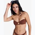 Top del costume da bagno ROXY Sunshine Bandeau cappuccino 6