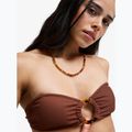 Top del costume da bagno ROXY Sunshine Bandeau cappuccino 7