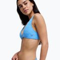 Top del costume da bagno ROXY Paradise Wave Elongated Tri silver lake blue make a splash 4