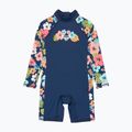 Tuta da bambino UPF 50+ ROXY Morning Flower Springsuit mood indigo morning flowers