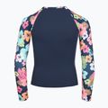 Maglia a maniche lunghe + parte inferiore del costume da bagno ROXY Morning Flower Lycra Set mood indigo morning flowers 4