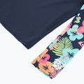 Maglia a maniche lunghe + parte inferiore del costume da bagno ROXY Morning Flower Lycra Set mood indigo morning flowers 6