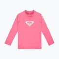 Maglia a maniche lunghe da nuoto per bambini ROXY Whole Hearted sangria sunset