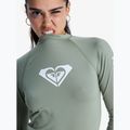 Maglia a maniche lunghe per il nuoto da donna ROXY Whole Hearted oil green 6