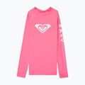 Maglia a maniche lunghe da nuoto per bambini ROXY Whole Hearted sangria sunset