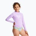 Maglia a maniche lunghe da nuoto per bambini ROXY Whole Hearted crocus petal