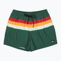Pantaloncini da bagno uomo Quiksilver Everyday Printed Volley 15" forest outside stripe