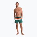 Pantaloncini da bagno uomo Quiksilver Everyday Printed Volley 15" forest outside stripe 4